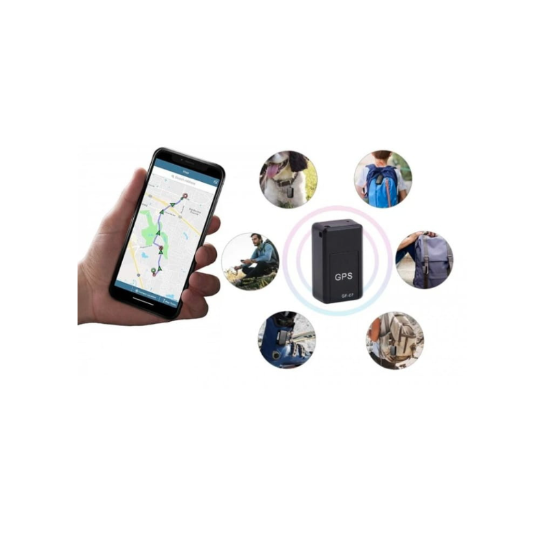 Mini Dispozitiv cu GPS și Ascultare în Timp Real, GF-07