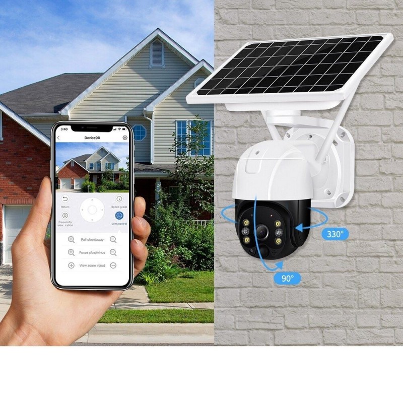 Cameră Smart WI-FI cu Panou Solar