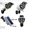 Set 2 Lămpi Cameră Falsă, 30W, LED