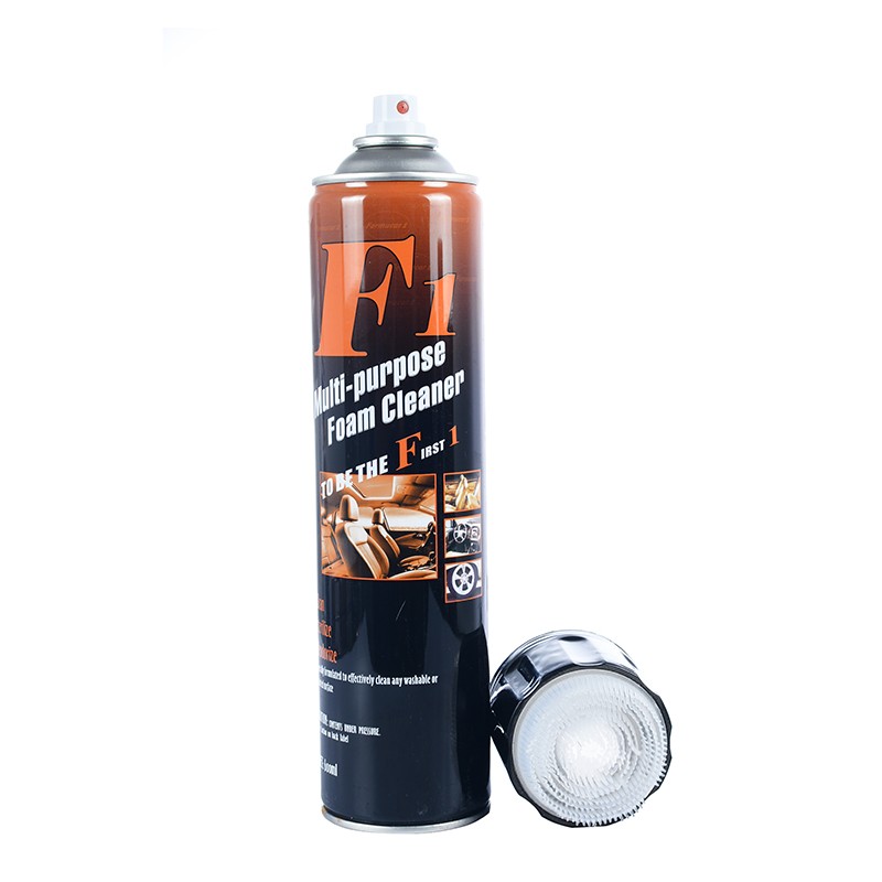 Spray spumă pentru curățat anvelope și cauciuc 650ml cu perie