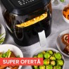 Innoteck Kitchen Pro 5 litri 6 in 1 friteuză digitală cu aer cu fereastră de vizualizare