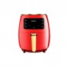 Friteuză cu aer cald AirFryer 2400W, capacitate 6L si afișaj digital, LCD Touch control