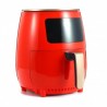 Friteuză cu aer cald AirFryer 2400W, capacitate 6L si afișaj digital, LCD Touch control