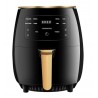 Friteuză cu aer cald AirFryer 2400W, capacitate 6L si afișaj digital, LCD Touch control