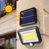 Set 6 x Lampă cu incarcare solară și senzor de mișcare SL-F100, putere 10W, protecție la umiditate și praf IP65