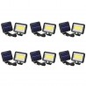 Set 6 x Lampă cu incarcare solară și senzor de mișcare SL-F100, putere 10W, protecție la umiditate și praf IP65