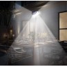 Set 10 lămpi solare 100 LED - 3 moduri de iluminare