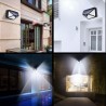 Set 10 lămpi solare 100 LED - 3 moduri de iluminare