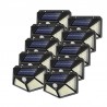 Set 10 lămpi solare 100 LED - 3 moduri de iluminare
