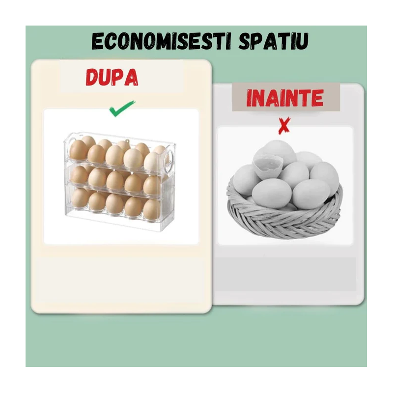 Organizator Smart pentru Ouă