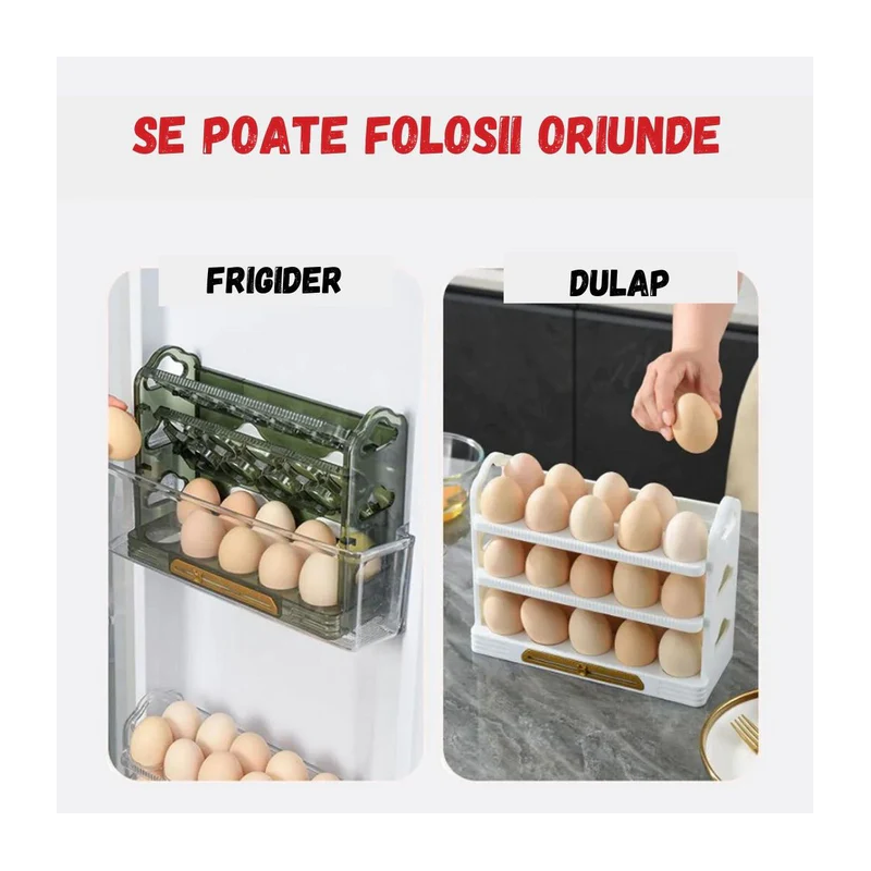 Organizator Smart pentru Ouă