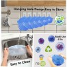 Set 12 capace flexibile din silicon, marimi diferite, transparente teleMAG