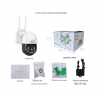 Camera Supraveghere video cu SIM, conexiune 4G 3MP 2048 x 1536, intelligent tracking, Interior & Exterior