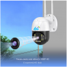 Camera Supraveghere video cu SIM, conexiune 4G 3MP 2048 x 1536, intelligent tracking, Interior & Exterior
