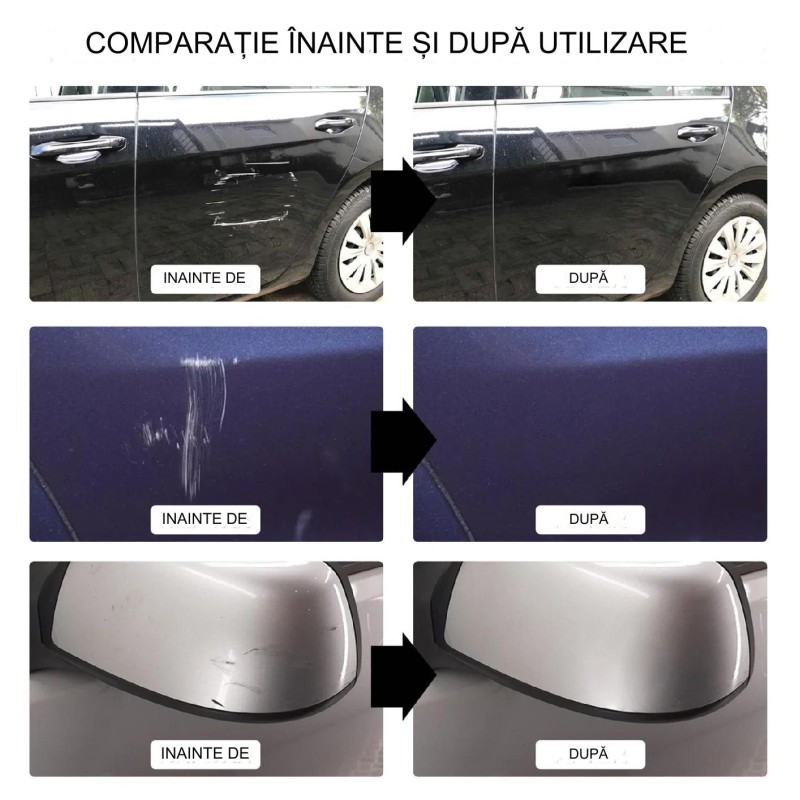 Kit inovator de reparare a zgârieturilor de vopsea pentru un finisaj impecabil