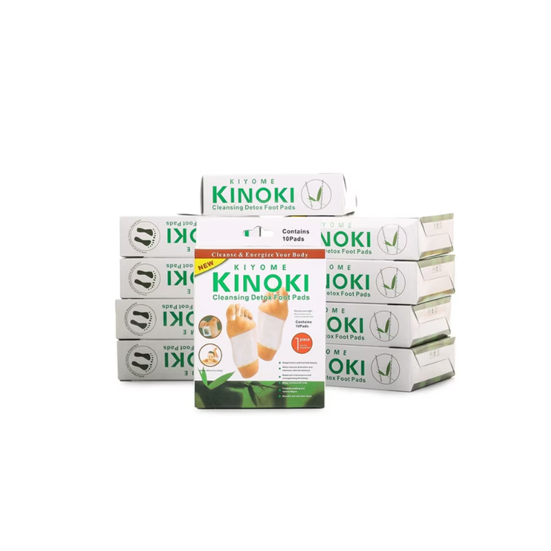 Set de 100 Plasturi Detoxifianti KINOKI – Eliminare Toxine și Energie Îmbunătățită