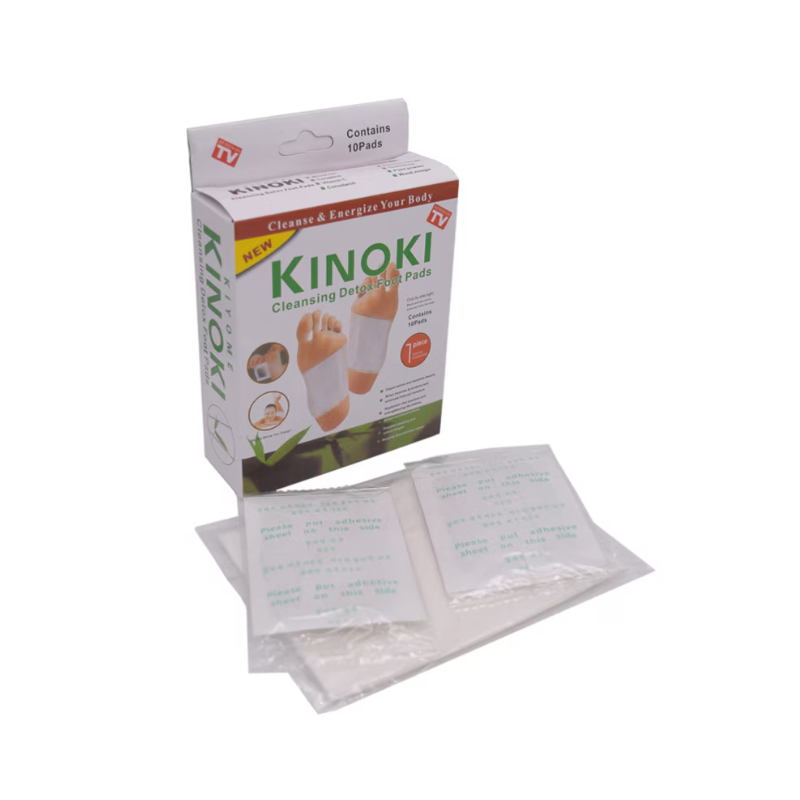 Set de 100 Plasturi Detoxifianti KINOKI – Eliminare Toxine și Energie Îmbunătățită