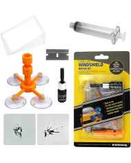 Kit Reparare Parbriz Auto Vanwoke – Crăpături și Zgârieturi Geamuri Auto