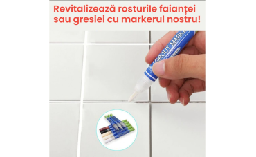 Marker Reparator Rosturi | Revitalizează Gresia și Faianța